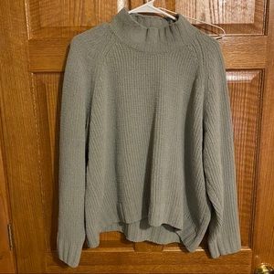 VINTAGE Orvis Green Sweater XL fuzzy light green